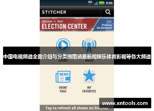 中国电视频道全面介绍与分类指南涵盖新闻娱乐体育影视等各大频道